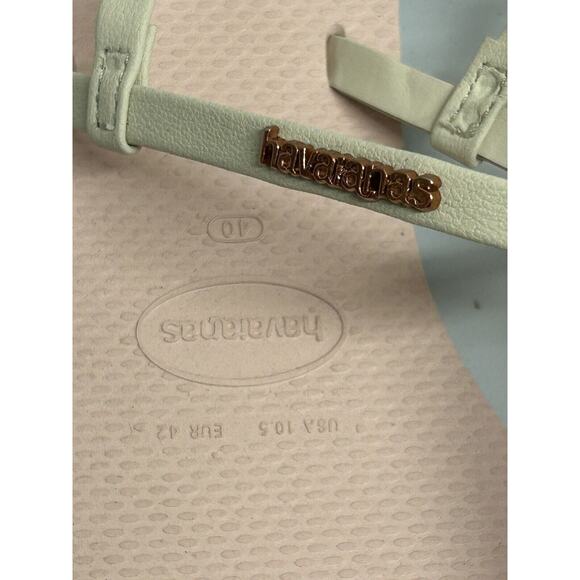 Havaianas Women's Size 10.5 You Rio Sandal Ballet Rose Ankle Strap New with Tags - Picture 6 of 10